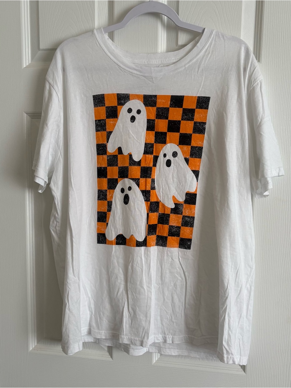 Women 2X Halloween ghost tee NWOT